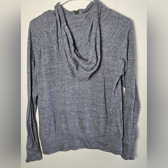 Vintage 90's Women's Nike Blue Label Full Zip Lightweight Hoodie, Size Medium - Picture 3 of 5